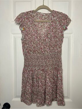 Poupette St Barth Rachel Floral Mini Dress